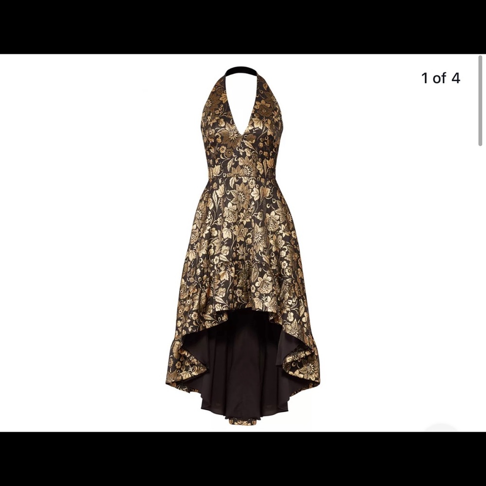 Nicole Miller collection high low dress